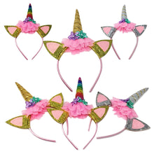 Load image into Gallery viewer, Magical Unicorn Headband