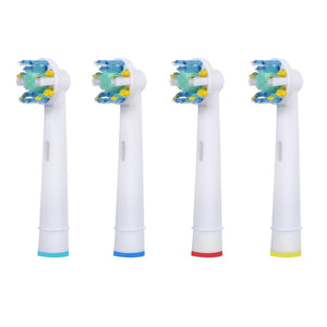 Oral B "Floss Action" Compatible Electric Toothbrush Heads 4 Pack