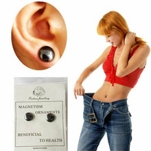 Load image into Gallery viewer, Glamza 2 in 1 Black Ear and Magnetic Slimming Studs