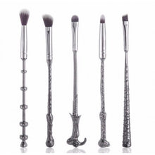 Load image into Gallery viewer, Potter Magical Inspired Makeup Brush 5pc Set