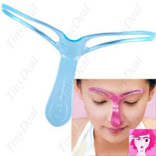 Load image into Gallery viewer, Glamza Eyebrow Shaping Template Eyebrow Stencil - Pink
