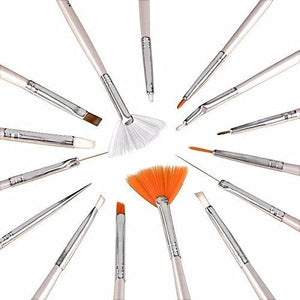 Glamza Nail Art 20pc Dotting & Brush Set
