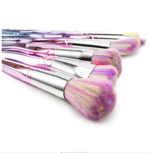 Load image into Gallery viewer, 7PCS Twist Pink Diamond Makeup Brush Set