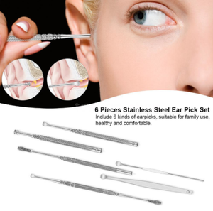 Glamza 6pc Ear Wax Removal Kit