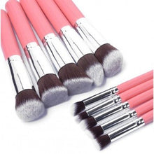 Load image into Gallery viewer, Glamza 10pc Brush Sets Pink or Blue