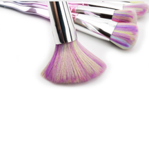 Load image into Gallery viewer, 7PCS Twist Pink Diamond Makeup Brush Set