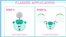Load image into Gallery viewer, Glamza LED Lashes
