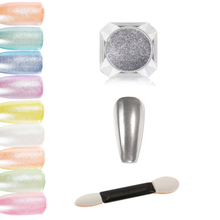 Load image into Gallery viewer, Silver Glitter Nail Dust